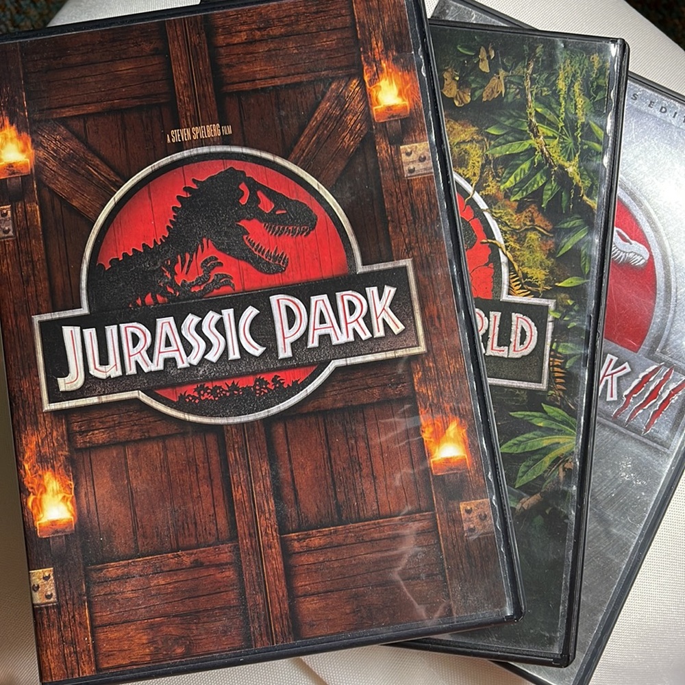 Jurassic Park 1-3 DVD